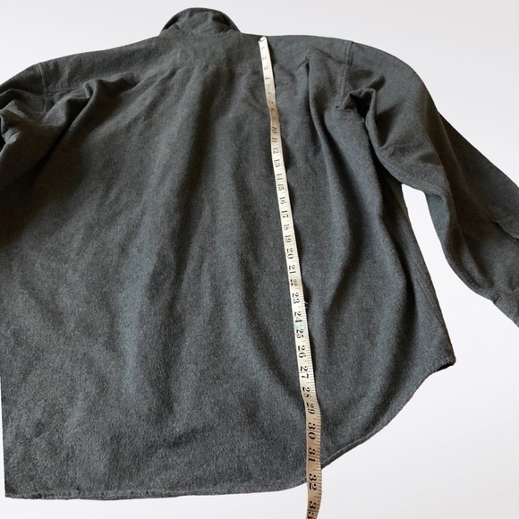 Cabela’s Deerskin Chamois Overshirt XL Heavyweight Shacket Shirt Jacket Workwear - Picture 14 of 16